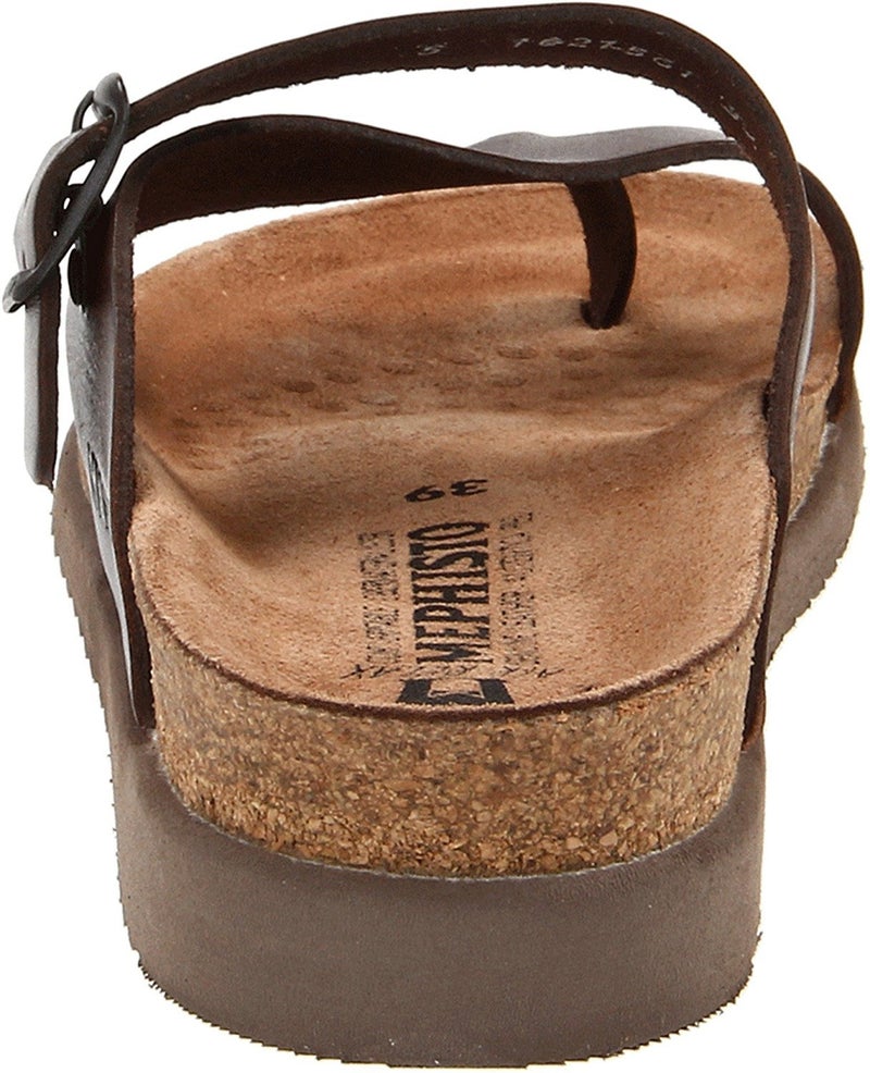 Mephisto Women's Helen Sandals Dark Brown Leather 38 (US Women's 8) - Image 3